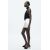 Zara Юбка-мини коллекции zw collection satin , Цвет: Белый, Размер: XS, изображение 3