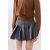 Zara Юбка-мини из коллекции zw из шерстяной смеси с боковыми складками , Цвет: Серый, Размер: XS, изображение 5