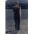 Zara Асимметричный ребристый топ , Цвет: Черный, Размер: S, изображение 3