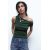 Zara Верх с асимметричным вырезом и рукавами, Цвет: Зеленый, Размер: S, изображение 2