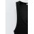 Zara Майка из хлопка с круглым вырезом, Цвет: Черный, Размер: S, изображение 7