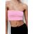 Zara   собранный топ-короткий топ из полиамида , Цвет: Розовый, Размер: S, изображение 2