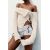 Zara Трикотажный топ с боковыми пуговицами , Цвет: Бежевый, Размер: XS, изображение 3