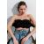 Zara Лиф-бандо с прямым вырезом и открытыми плечами, Цвет: Черный, Размер: M, изображение 6