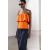 Zara Топ с открытыми плечами , Цвет: Оранжевый, Размер: M, изображение 4