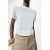 Zara Топ из тонкой вязки с круглым вырезом и короткими рукавами. сохраните  plain fine knit top , Цвет: Синий, Размер: S, изображение 2