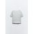 Zara Топ из тонкой вязки с круглым вырезом и короткими рукавами. сохраните  plain fine knit top , Цвет: Синий, Размер: S, изображение 8