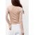 Zara Верх из прочного трикотажа с отделкой pointelle , Цвет: multicolor, Размер: XS, изображение 4