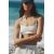 Zara Топ-бра из полиамида , Цвет: Белый, Размер: S, изображение 4