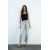 Zara Жилет топ с ребристым узором , Цвет: Черный, Размер: L