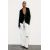Zara Рубашка из атласа с бантами , Цвет: Черный, Размер: XS