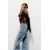 Zara Топ из атласа с завязкой на спине , Цвет: Черный, Размер: XS, изображение 4