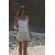 Zara Топ с круглым вырезом и регулируемыми тонкими лямками, Цвет: Белый, Размер: S
