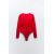 Zara Боди с зауженной посадкой с налокотника и плечами , Цвет: Красный, Размер: L, изображение 6