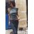 Zara Текстурированный асимметричный топ , Цвет: multicolor, Размер: S, изображение 2