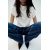 Zara Топ с декоративными складками , Цвет: Бежевый, Размер: XS, изображение 4