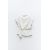 Zara Топ с декоративными складками , Цвет: Бежевый, Размер: XS, изображение 6