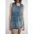 Zara Топ из денима trf с поясом , Цвет: Синий, Размер: XS, изображение 2