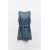 Zara Топ из денима trf с поясом , Цвет: Синий, Размер: XS, изображение 9