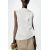 Zara Топ из драпированного крепа коллекции zw, Цвет: Бежевый, Размер: S, изображение 2