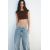 Zara Лодочка сохранила приталенный топ , Цвет: Коричневый, Размер: M, изображение 3