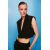 Zara Обрезаный жилет с клапанами , Цвет: Черный, Размер: XS, изображение 2