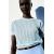 Zara Топ из тонкого вязаного материала с открытым узором , Цвет: Синий, Размер: XS, изображение 3