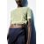 Zara Топ из тонкого вязаного материала с открытыми узорами , Цвет: Зеленый, Размер: XS, изображение 2
