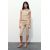 Zara Топ с гусиным воротником , Цвет: Коричневый, Размер: XS