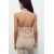 Zara Топ с гусиным воротником , Цвет: Коричневый, Размер: XS, изображение 5