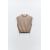 Zara Вязаный топ с контрастной строчкой , Цвет: Коричневый, Размер: XS