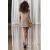 Zara Вязаный топ с отделкой , Цвет: Бежевый, Размер: XS-S, изображение 4