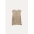 Zara Вязаный топ с отделкой , Цвет: Бежевый, Размер: XS-S, изображение 5
