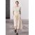 Zara Легкий трикотажный топ из 100% шерсти, Цвет: Бежевый, Размер: S