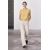 Zara   plain 100% шелковый топ без рыбалки , Цвет: Жёлтый, Размер: L