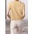 Zara   plain 100% шелковый топ без рыбалки , Цвет: Жёлтый, Размер: L, изображение 4