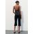 Zara Топ с атласным финишем и бантами , Цвет: Черный, Размер: XL, изображение 4