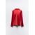 Zara Рубашка из атласа с бантом , Цвет: Красный, Размер: S, изображение 6