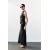 Zara Топ из атласа с драпировкой , Цвет: Черный, Размер: S, изображение 4