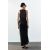 Zara Топ из атласа с драпировкой , Цвет: Черный, Размер: S, изображение 5