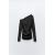 Zara Текстурный асимметричный топ , Цвет: Металлик, Размер: S, изображение 8
