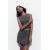 Zara Топ с текстурным жаккардовым узором , Цвет: Серый, Размер: S, изображение 2