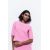 Zara Топ с круглым вырезом и короткими рукавами, Цвет: Розовый, Размер: M, изображение 2