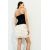 Zara Топ с текстурным верхом и бантами , Цвет: Черный, Размер: L, изображение 6