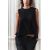 Zara Топ с открытой спинкой и узлом сверху , Цвет: Черный, Размер: S, изображение 2