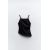 Zara Топ с косым перекрестным верхом , Цвет: Черный, Размер: XS, изображение 2