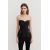 Zara Бюстье с прямым декольте и обнаженными плечами, Цвет: Черный, Размер: XS, изображение 2
