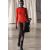 Zara Невесомый хлопковый боди , Цвет: Красный, Размер: S