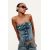 Zara Топ denim trf в стиле корсета , Цвет: Синий, Размер: S, изображение 2