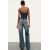 Zara Топ denim trf в стиле корсета , Цвет: Синий, Размер: L, изображение 6